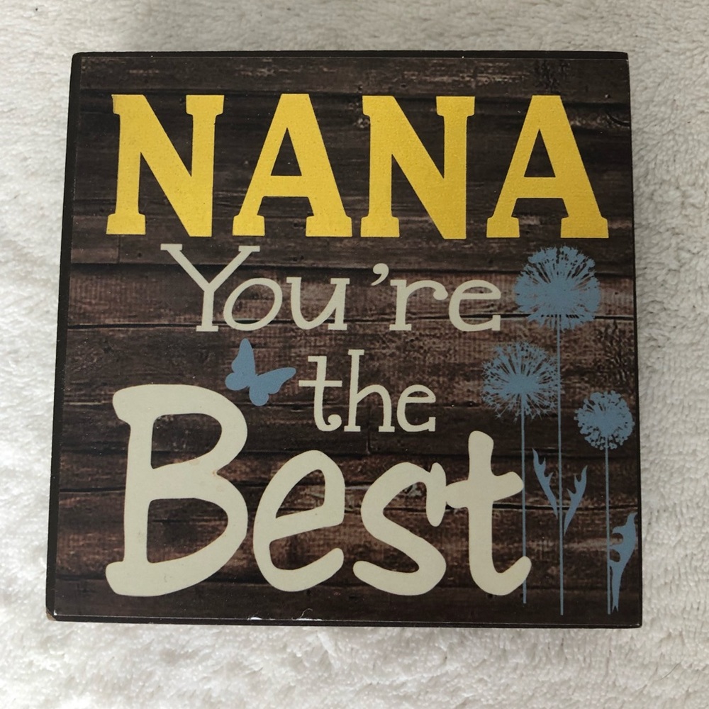 DanDee ‘Nana You’re The Best’ Shelf Sitter EUC